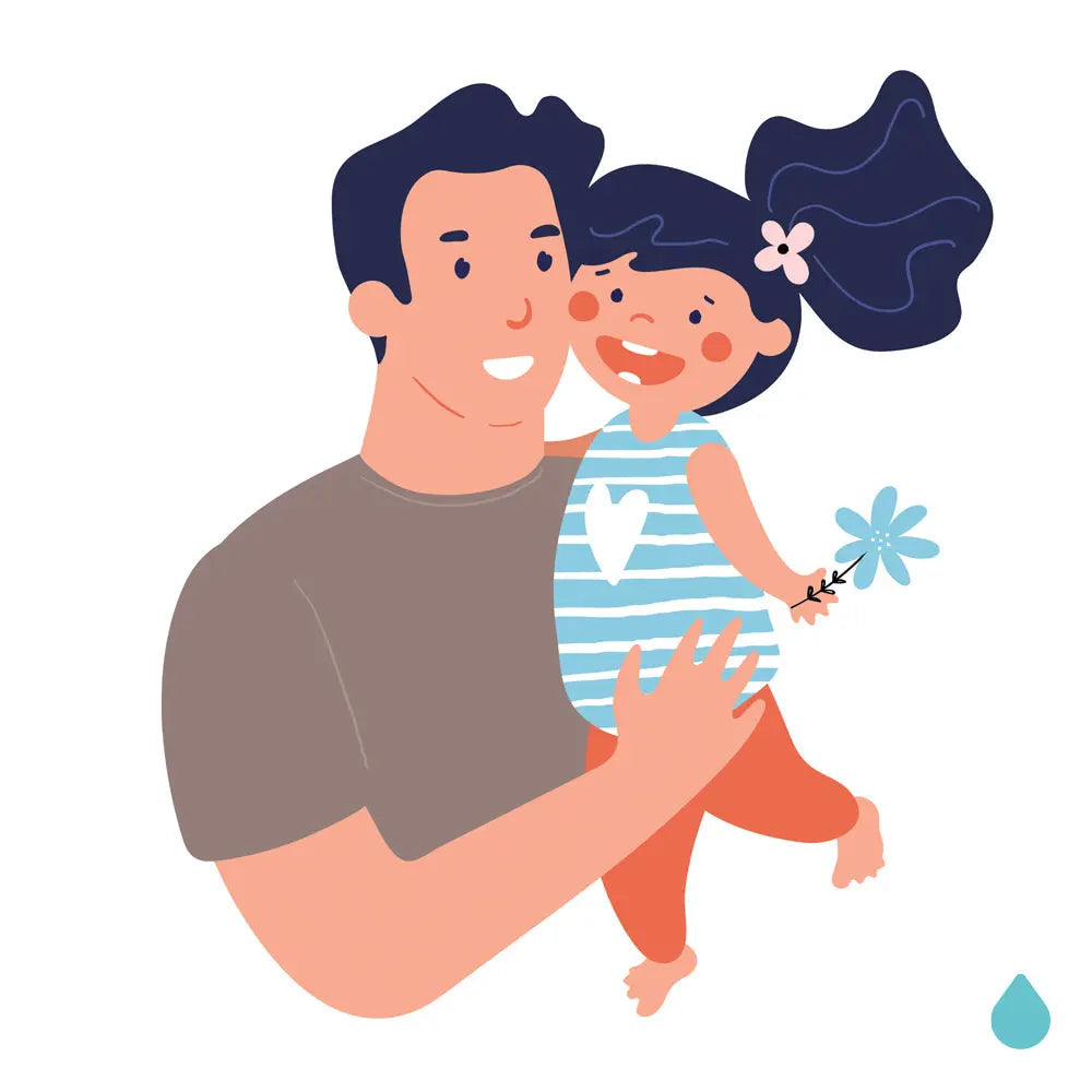 La princesa de Papá Aqua Baby