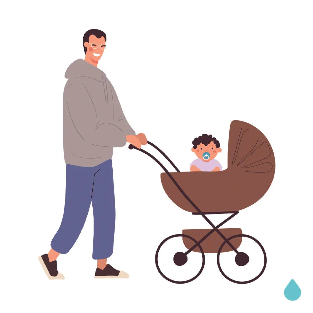 Tiempo con el papá ♂️ Aqua Baby